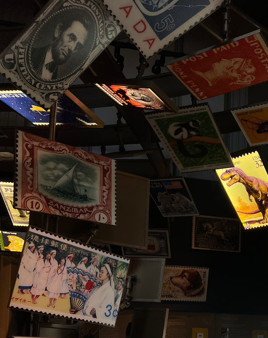 The History of Stamps: A Visit to the National Postal Museum.